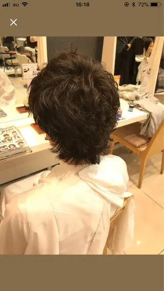 パーマ メンズ はだゆうき @hadadan08のヘアスタイル