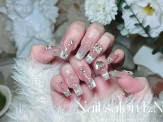 ネイル E.N🦋 長さ出し/持ち込みのネイルデザイン