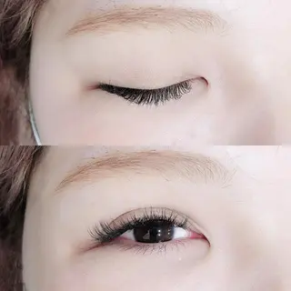 マツエク・マツパ . Minaのマツエク・マツパデザイン