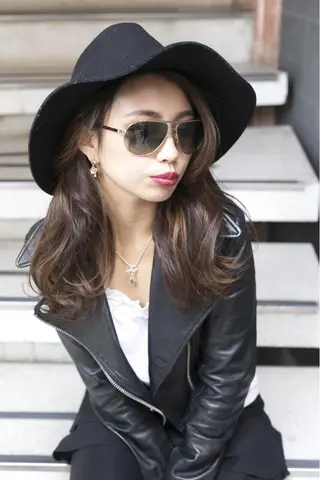 セミロング カラー パーマ ヘアアレンジ メンズ キッズ ネイル マツエク・マツパ アティリー 西梅田のヘアスタイル