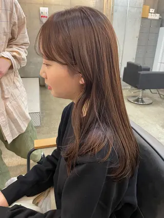 ロング HARUKA /透明感カラーのヘアスタイル