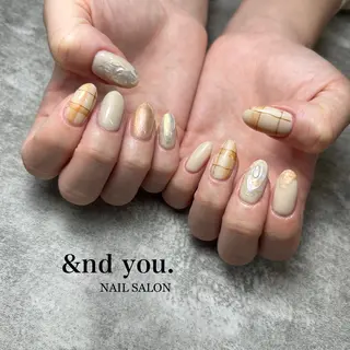 ネイル &nd　you.所属・森本 みのりのネイルデザイン