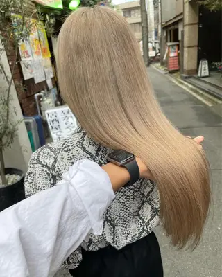 ロング カラー Tao所属・藤川 大智のヘアスタイル