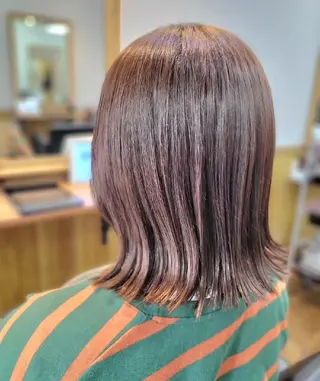 ミディアム Agu hair flower所属・E RIのヘアスタイル