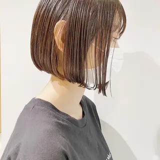 ショート カラー ノグチ ユウキ/ボブのヘアスタイル