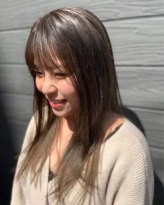 ロング カラー ⭐️💛骨格を診断 髪質改善◎RIKIのヘアスタイル