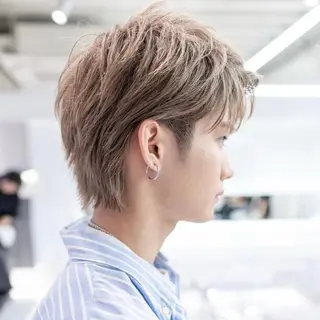 パーマ メンズ Carelly 髪質改善トリートメント&ヘッドスパ 調布アミックス【ケアリー】所属・🦋透明感艶カラー 🫧/Yuu🦋のヘアスタイル