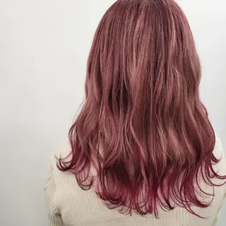 ミディアム カラー Hair & Beauty the B 岡崎店所属・山口 安美のヘアスタイル