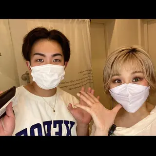 ショート カラー メンズ キッズ ショート、ボブなら お任せ❤️石川由美のヘアスタイル