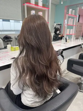 ロング ♡透明感ブラウン♡ sayaka🧸のヘアスタイル