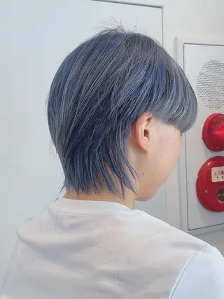 ショート カラー ラフィスヘアードープ所属・レイヤーと透明感の アユカ 髪質改善のヘアスタイル