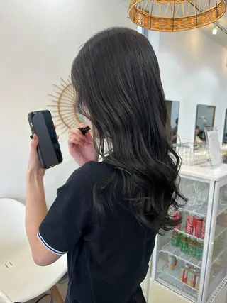 ロング カラー 🌼sunc HINAMI🌼のヘアスタイル