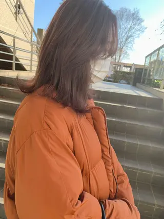 ミディアム カラー flocci🌙 フロクシのヘアスタイル