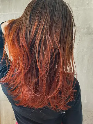 ミディアム カラー 髪質改善×縮毛矯正 HairDr.LINO駒沢【リノ】所属・mam. mamicoのヘアスタイル