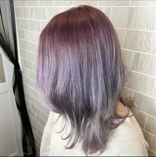 セミロング カラー 小嶋 秀明/ 本物の髪質改善⭐️のヘアスタイル