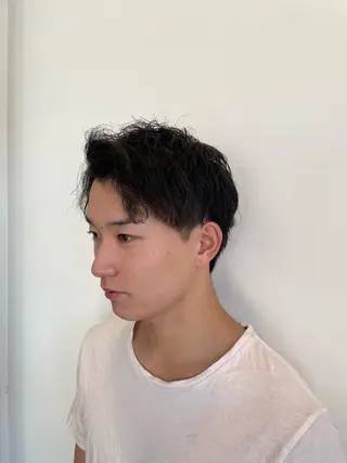 ショート 石崎 直也のヘアスタイル