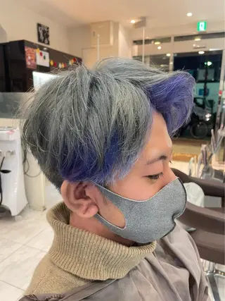 カラー メンズ アグヘアーシータ所属・🤩メンズカット/ パーマ山本🤩のヘアスタイル