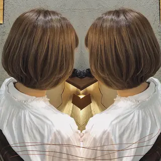 カラー 後藤 陽花子のヘアスタイル