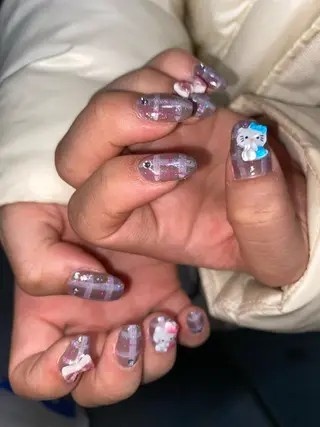 ネイル akari✨ 韓国風、メンズネイルのネイルデザイン