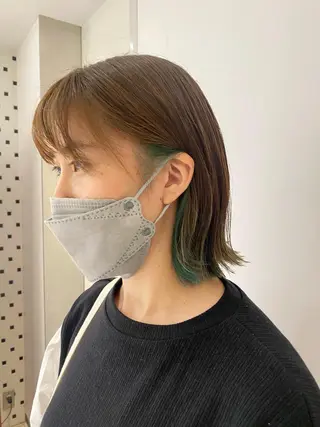 ショート カラー ❤️パーマ美容師✂︎ 井口美緒のヘアスタイル