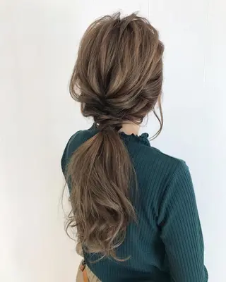 ロング ヘアアレンジ 高橋 昭雄のヘアスタイル