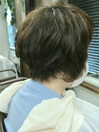 ショート パーマ 【大宮】デザイナー Anne 諳 アンのヘアスタイル