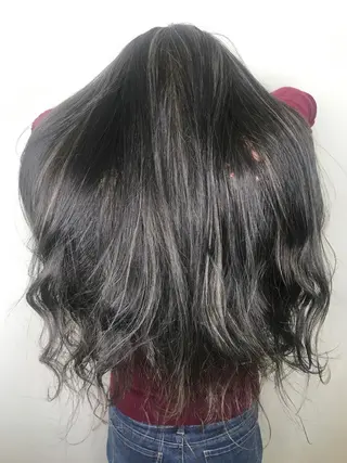 ロング カラー どんな髪の悩みも解決 します✨田嶋俊一✨のヘアスタイル
