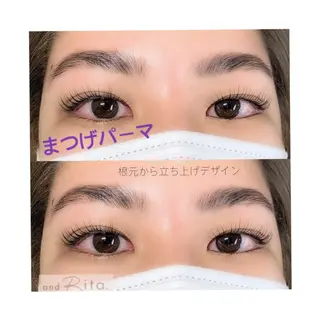 マツエク・マツパ and Rita 蒲生店所属・andRita蒲生店 kanouのマツエク・マツパデザイン