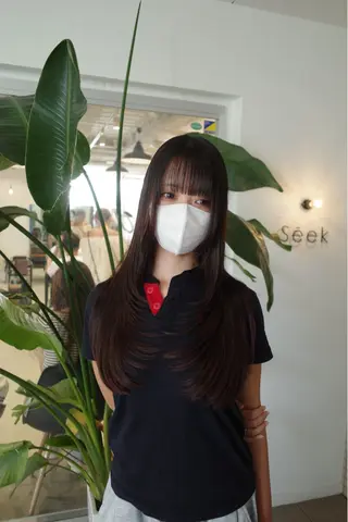 ロング 🐋湊 ゆうき /レイヤーカット🫧のヘアスタイル