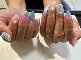 ネイル LaViena姫路所属・e_nail 〜本格ケア〜のネイルデザイン
