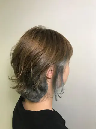 ミディアム カラー 🤍🐰菅原 麻里🐻❄️🤍のヘアスタイル