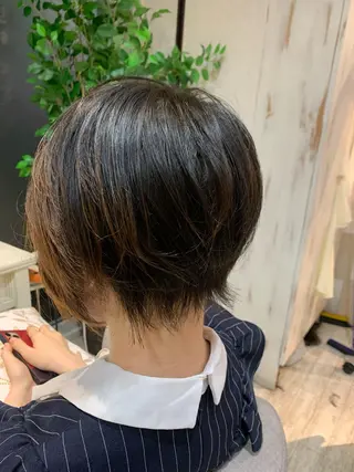 ショート if所属・大崎if ほりはるかのヘアスタイル