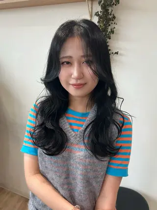ロング カラー マツエク・men's ・ﾋｶﾙ🎀のマツエク・マツパデザイン