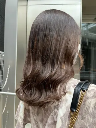 セミロング カラー 🎀髪質改善 そら🎀のヘアスタイル