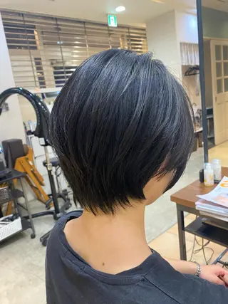 ショート ショートカット パーマ石井のヘアスタイル