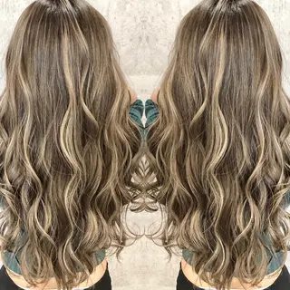 ロング カラー MiL所属・✨ハイトーン✨ 濱田知孝のヘアスタイル