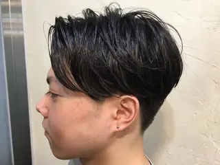 メンズ 菅原 英 /メンズカットのヘアスタイル