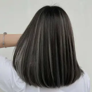 カラー 石倉 茉倫のヘアスタイル