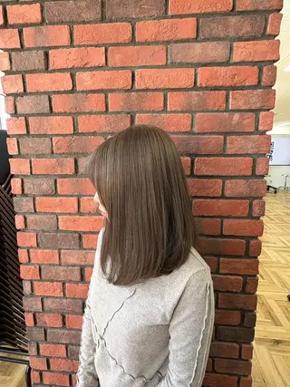 ミディアム カラー 三浦 航平のヘアスタイル