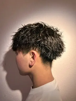 パーマ メンズ ヒロ銀座ヘアーサロン恵比寿店所属・💈下川 恭平💈のヘアスタイル