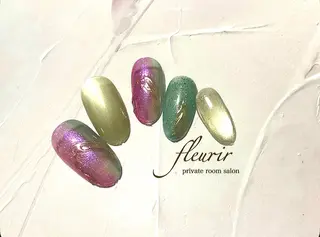 ネイル フルリール 【プライベートサロンのネイルデザイン