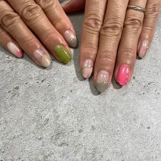 ネイル 城東区ネイルサロン carpediemのネイルデザイン