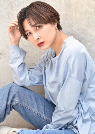 ショート メンズ特化美容師 ハスイルイのヘアスタイル