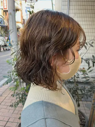 カラー 【eight宿河原】 すぎもとはづきのヘアスタイル