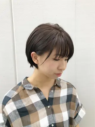 ショート カラー ノグチ ユウキ/ボブのヘアスタイル