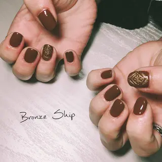ネイル Bronze  Ship ＊relaxation saron＊所属・S a k iのその他イメージ