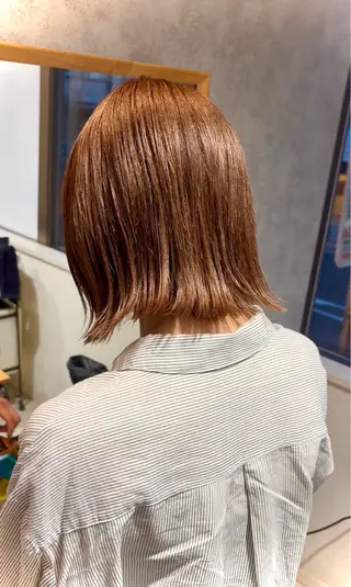 ショート カラー ヘアアレンジ 🧶ブリーチカラー TERU🧶のヘアスタイル