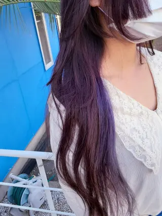 ロング 深澤 春樹のヘアスタイル