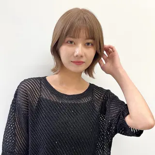 ミディアム カットモデル募集 🍒/北爪まゆのヘアスタイル