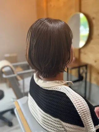 ショート 岡本 ゆきこのヘアスタイル